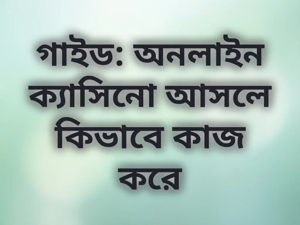 ক্যাসিনো গাইড